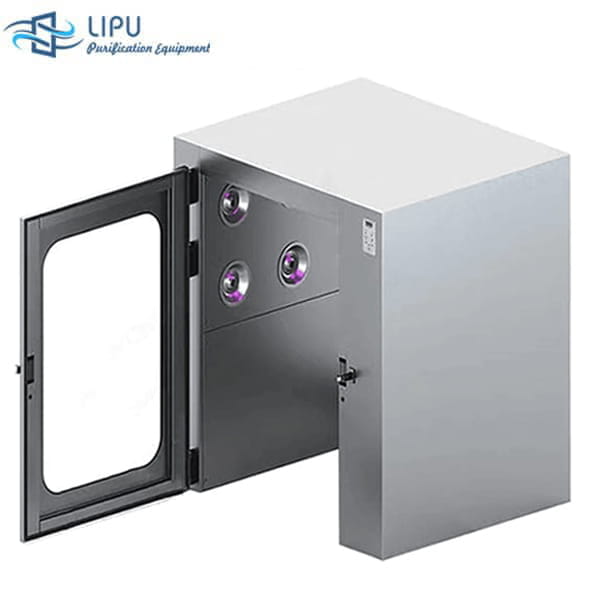 Caja de paso de ducha de aire